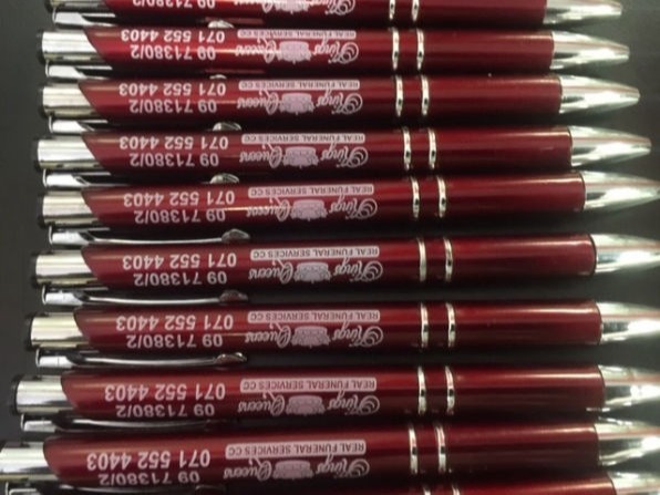 pad-printing on pens