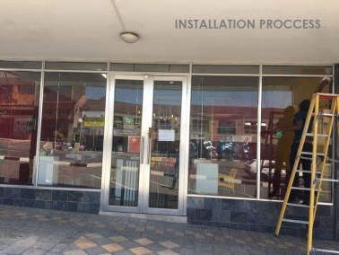 Pre-Signage Installation