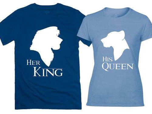 Couple tshirt printing